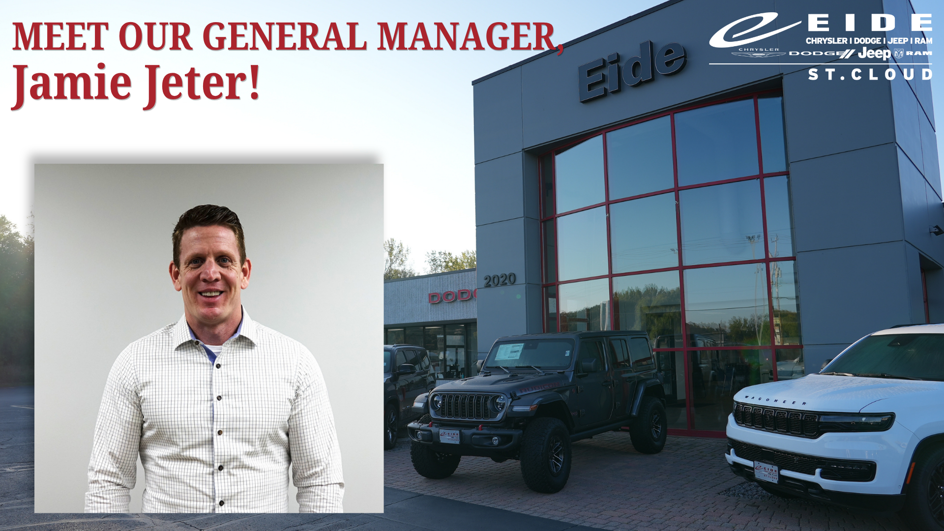 Meet our General Manager, Jamie Jeter!